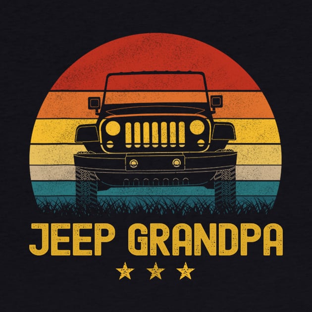 Vintage Jeep Jeep Grandpa Jeep men Jeeps Lover by Jane Sky